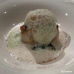 プチレストラン ブーケ・ド・フランス - 本アラとムール貝のポワレのクリームソース