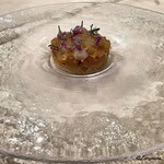 プチレストラン ブーケ・ド・フランス - 毛蟹と生海胆と鮑のジュレの宝石箱