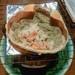 居酒屋 くさち - かにみそ甲羅焼