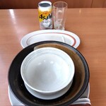 幸楽苑 - 勿論綺麗✨に完飲❗完食❗❗