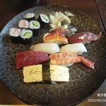 Sushi Shirakawa - にぎり1,430円