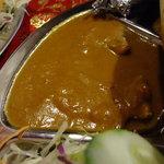 ネパールキッチン　カトマンドゥ - 選択カレー、鳥カレーにした。