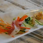 ココ・ファーム・カフェ - （前菜）チーズを中心とした前菜の盛り合わせ