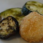 ココ・ファーム・カフェ - （魚料理アップ）茄子も美味しい