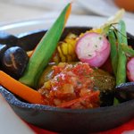 ココ・ファーム・カフェ - （肉料理）子牛のパテのグリル