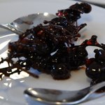 ココ・ファーム・カフェ - 葡萄を生育途中で長さをカットしたものを、時間をかけて甘く煮詰めたものだそう。