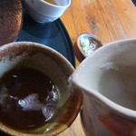 そば切 雨耕庵 - 2013.10　そば湯