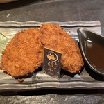 新潟肉と海鮮・50種の地酒 つるまる - あがの姫牛　ビーフコロッケ