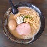 麺乃 Hou 鳳翔 Sho - 料理写真:豚醤油味玉（大盛）(上から）
