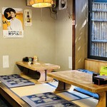 とんかつ 丸一 - 店内