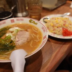 Manryuu - 味噌ラーメン炒飯セット2023.08.19