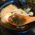 讃岐うどん 千幸 - 「あおさのり温玉入りうどん」⑤