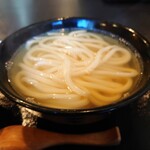 讃岐うどん 千幸 - 「ごぼう天うどん」① ※ごぼう天が入る前