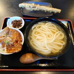 讃岐うどん 千幸 - 「ごぼう天うどん」＆「豚丼S」④