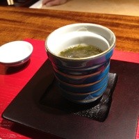 賛否両論 名古屋 - 鱧 青海苔 梅肉の茶碗蒸し