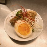 CAFE KORERU - TOKYO-Xの豚角煮と煮玉子