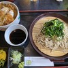 長寿庵 - かつ丼セットもり蕎麦ニラ追加