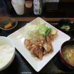 となりの食堂 - 前回の宿題　トンテキ