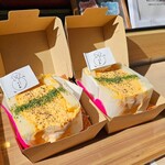 日本一分厚いカツサンド 大阪とんかつ - 