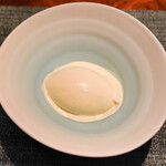 蒼 - 比内地鶏卵と花の香酒造赤酒アイスクリーム