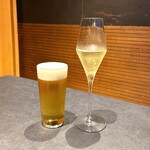 Gyuuno Tatsujin - 生ビール、スパークリングワイン