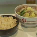 ザ・キッチン・ヒルトップ - 和らーめん＋五分つき玄米
