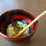 石臼挽き蕎麦香房 山の実 - そば粥