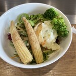 OKONOMI TEPPAN DORO - ランチセット　サラダバー　980円