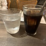 Ajiammakettosutanre - 水 アイスコーヒー