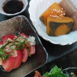 味真野茶屋 - 味真野あじわいランチのお総菜