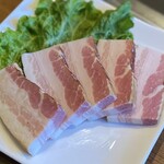 焼肉のいちぜんや - 自家製ベーコン