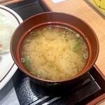 馬立パーキングエリア 上り - ■ 味噌汁