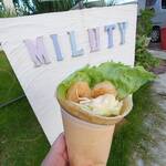 MILUTY - 料理写真:ガーリックシュリンプクレープ