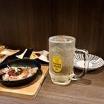鉄板工房 なかむら - ハイボールをひとつ