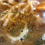 烈志笑魚油 麺香房 三く - 