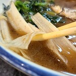 烈志笑魚油 麺香房 三く - 