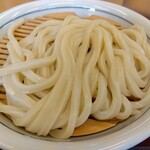 釜揚げうどん岡じま - ざるうどん(小) 350円(税込)(2023年8月8日撮影)