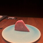 焼肉牛印 銀座店 - 分厚いシャトーブリアン