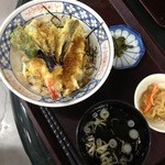 汐彩 - 料理写真:鯛めし天丼８５０円