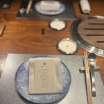 焼肉牛印 - テーブルセット