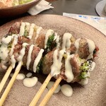 焼鳥ボトルバード - 豚バラブロッコリー巻き