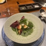 焼肉牛印 - 無花果のサラダ