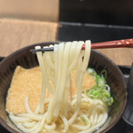 大阪本場 中央市場 藤味 - うどんのアップ