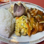 宝来飯店 - 料理写真:中華定食のメイン