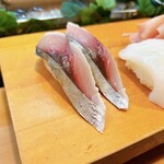 寿し辰 - 〆鯖。
