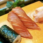 寿し辰 - マグロの漬け。