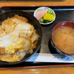 かずさ庵 - かつ丼！