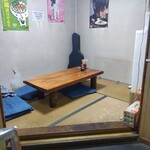 喰うかい - 座敷席(2023年8月10日撮影)