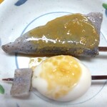 喰うかい - おでん各種 各120円(税込)(2023年8月10日撮影)