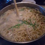 【2013年08月】〆はちゃんぽん玉＠280円。